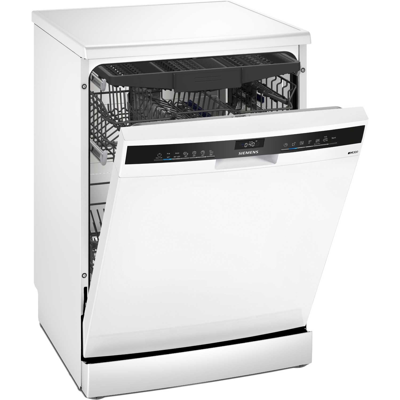 Siemens iQ300 Free-standing Dishwasher SN23HW65MM White 60cm