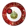 Ornament Elegence Dinner Plates 8.75in 8ct