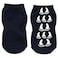 Aiwanto 1Pair Children Socks Cotton Warm Baby Socks Children Anti Slip Socks(Dark Blue)