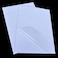 Generic Transparency Clear High Glossy A4 Sticker Labels Synthetic Paper Label Inkjet Clear Label Sheets For Inkjet Printer- 50 Sheets Pack [Ebos-St026B]