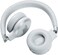 JBL Live 460NC, Wireless On-Ear Noise Cancelling Headphones With Long Battery Life And Voice Assistant Control, White