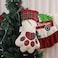 Red Dot Gift Pet Dog Paw Christmas Stocking (40 * 20cm), Xmas Tree Hanging Pendant Candy Gift Bag For Holiday And Pet Dog Storage Bag Christmas Party Mantel Decorations (Red, 1)