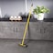 Royalford Floor Broom With A Long Handle- Rf11184 Large And Wide Broom Head Compatible With All Floor Types Yellow And Black