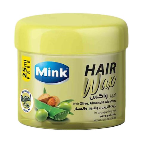 Mink Wax Cream with Olive, Almond and Aloe Vera - 150 gram