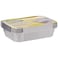 Falcon Aluminium Container With Lid 204 10pcs