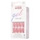 Kiss Gel Fantasy Color False Nails Ribbons Pink 24 PCS