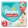 Pampers Baby-Dry Pants with Aloe Vera Lotion Size 3 (6-11kg) 26 Pants