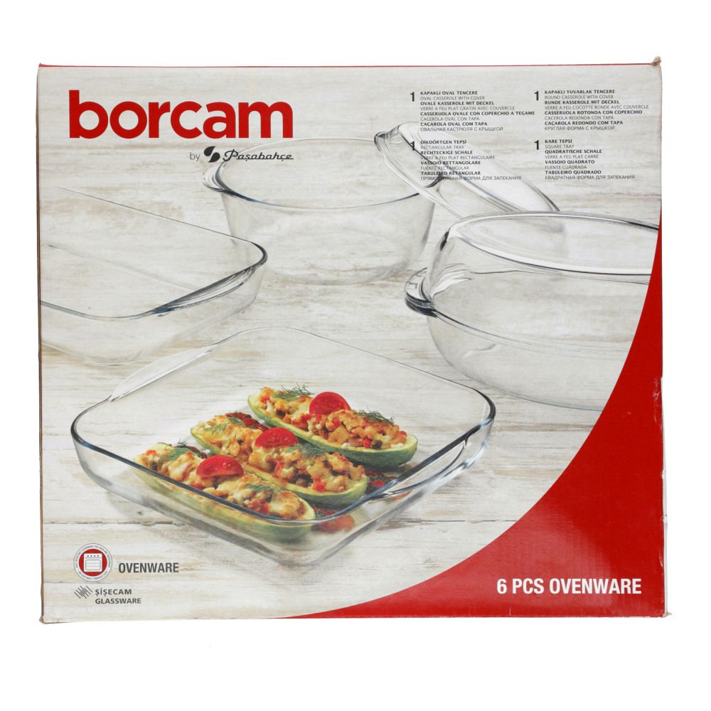 Pasabahce Borcam Ovenware 6 pcs Online Carrefour Pakistan