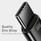 Baseus 240W PD 3.1 5A QC 4.0 Fast Charging USB C to USB C Cable, Zinc Alloy Nylon Braided Type C to Type C Data Cable for iPhone 15 Series, Samsung S24/S23 Note 10 iPad Pro MacBook Pro Pixel 1M-Black