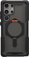 Urban Armor Gear UAG Plasma XTE Pro [MagSafe compatible] for Samsung Galaxy S24 ULTRA case cover [20 Feet Drop tested] with Kickstand - Black   Orange