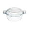 Pyrex Round Roaster Casserole Dish - 3.75 Liters - Clear