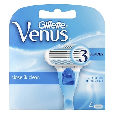 GILLETTE BLADE VENUS CARTRIDGES 4&#39;S