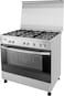 Frigidaire 90cm 5-Burner Dual-Fuel Range Cooker With 126.9L Oven Stainless Steel, FOMN90JGBS, 2 Years Warranty