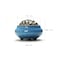 Ceramic three-legged incense coil incense burner (Sky Blue)