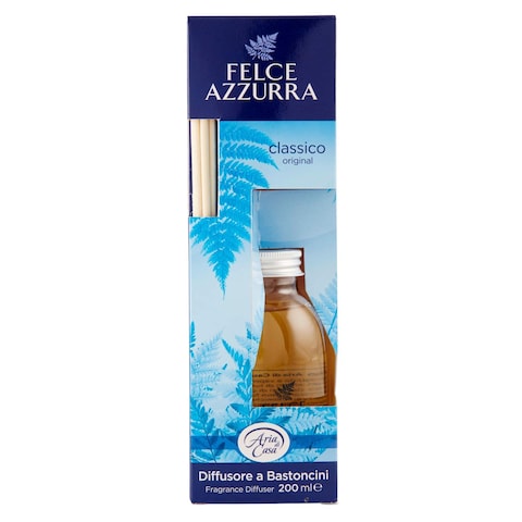 Felce Azzurra Aria Di Casa Original Reed Diffuser With Sticks Brown 200ml