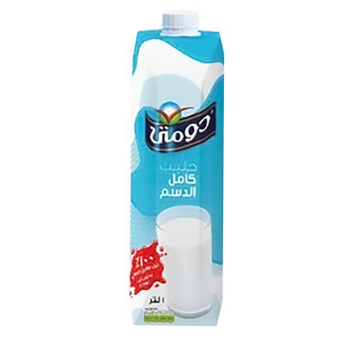 دومتي حليب كامل الدسم - 1 لتر