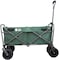 80Kg Foldable Heavy Duty Outdoor Trolley Utility Transport Cart - Green