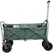 80Kg Foldable Heavy Duty Outdoor Trolley Utility Transport Cart - Green