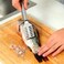 SEN Scale Scraper Stainless Steel Handle Fish Scales Scraping Remover Peeler Scaler Cleaner Kitchen Too