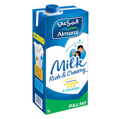 Almarai UHT Rich &amp; Creamy Milk Full Fat Milk 1L