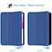 HYX New iPad 10th Generation Case 10.9 Inch 2022 with Pencil Holder, Soft TPU Back Smart Trifold Stand Case Cover For 2022 iPad 10th Gen 10.9 inch, Blue