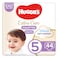 Huggies Extra Care Culottes, Size 5, 12 - 17 kg, Jumbo Pack, 44 Diaper Pants