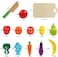 Doreen Play Food for Children Toy Food Sets Wooden Toys Vegetables and Fruits Cutting Set Wooden Kitchen Play Food Educational Toys Pretend Play Food Sets for Kids Boys Girls for Children's Day gifts（