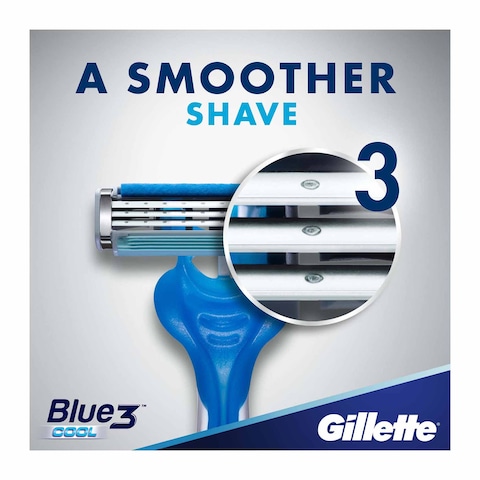 Gillette Blue II Plus Disposable Razors - 10 Razors