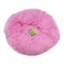 Grizzly Velor Plush Round Bed Pink Large - 71 x 20cm