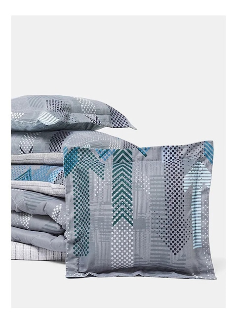 RISHAHOME 6-Piece King Size Comforter Set