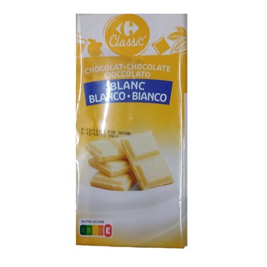 Carrefour White Chocolate 100g x2