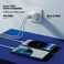SEEKEN 20W Neutra-Duo Dual Rapid Travel Charger - White    Fast Charging   2 in 1   Compact   Power Delivery   Premium Design   High-Quality.