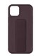 Zolo Finger Grip Holder and standing cover with Car Magnetic Multi-function Shockproof Protective Case Cover For iphone 14 Brown