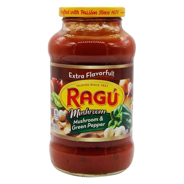 Ragu Mushroom And Green Pepper Sauce 680g