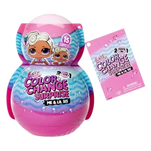 L. O. L. Surprise 580614EUC Me &amp; My Lil Sis Color Change Surprise Doll Set
