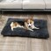DEO KING Long Plush Pet Mat Dark Grey 53*38cm