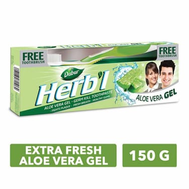 Dabur Herbal Tooth Paste Aloe Vera 150G