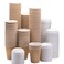 Marrkhor Disposable Paper Ripple Cups Disposable Coffee Tea Cups Disposable Hot Drink Cups + Lids (50Pcs)