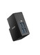 Anker - 4-Port Usb Plug Adapter With Uk And Eu Black