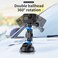 TELESIN Nylon Fiber Suction Cup Mount