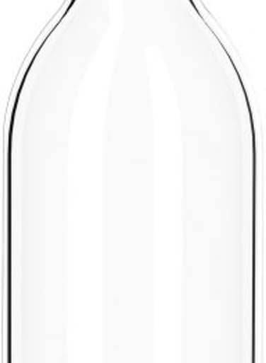 Generic Korken Bottle With Stopper Clear Glass 1L