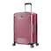 Eminent Hard Case Travel Bag Medium Luggage Trolley Polycarbonate Lightweight Suitcase 4 Quiet Double Spinner Wheels With Tsa Lock KJ84 Shing Pink