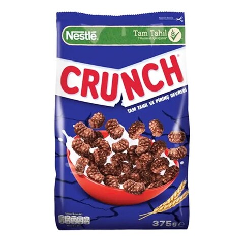 Buy Nestle Crunch Cereal Chocolate 375GR Online | Carrefour Lebanon