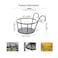 Hanging Railing Planter Baskets Flower Pot Holder