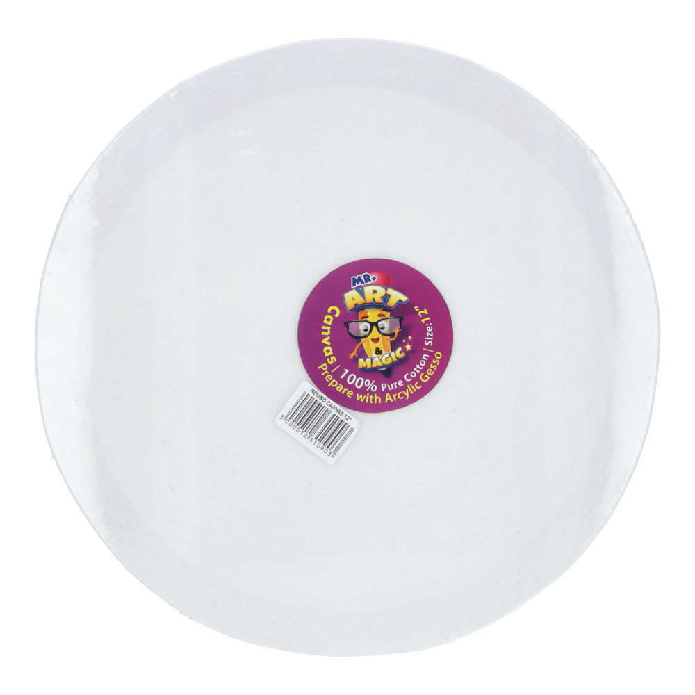 Round Canvas 12 Inch