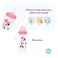 Minnie Printed Wide Neck Feeding Bottle TRHA29057 250ml