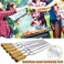 Generic - BBQ Stainless Steel Shish Kabob Skewers Barbecue Stick Grilling Long Needle