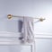 WESDA Towel Bar Antique Brass Hand Towel Rack Bathroom Accessories Brushed Shower Towel Hanger Wall Mounted