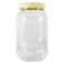 Sunpet Plastic Storage Jar Clear/Yellow 1L