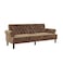 In House Nutella 2 In 1 Sofabed Velvet Upholstered - Light Brown